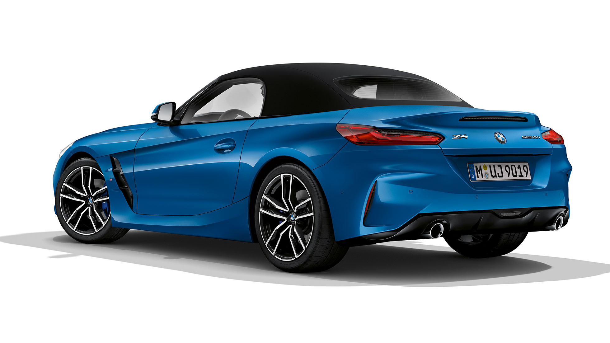BMW Z4 Roadster Modell M Sport, Dreiviertel-Heckaufnahme BMW Z4 Roadster Modell M Sport