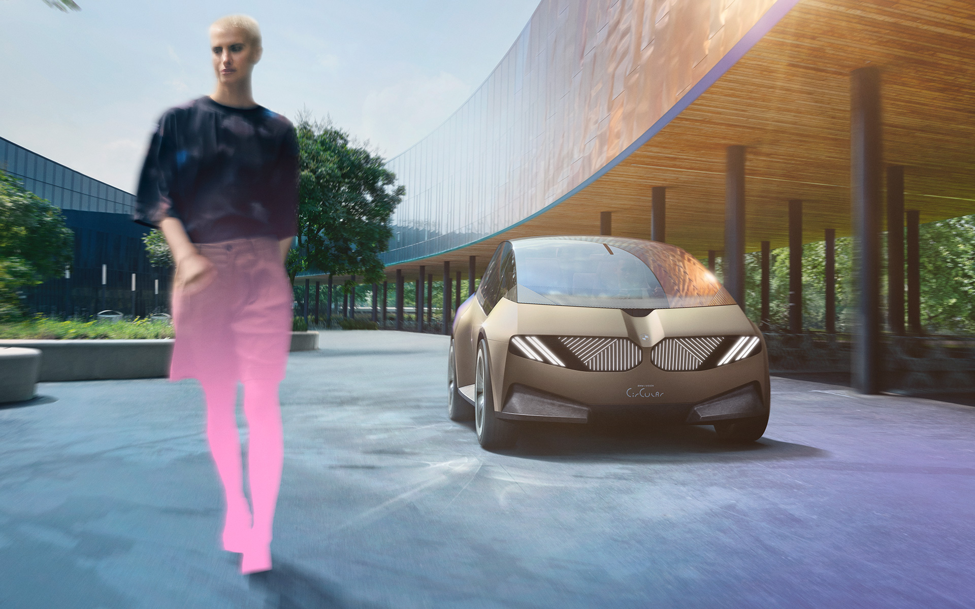 BMW i Vision Circular 2021 Véhicule visionnaire Impression 1