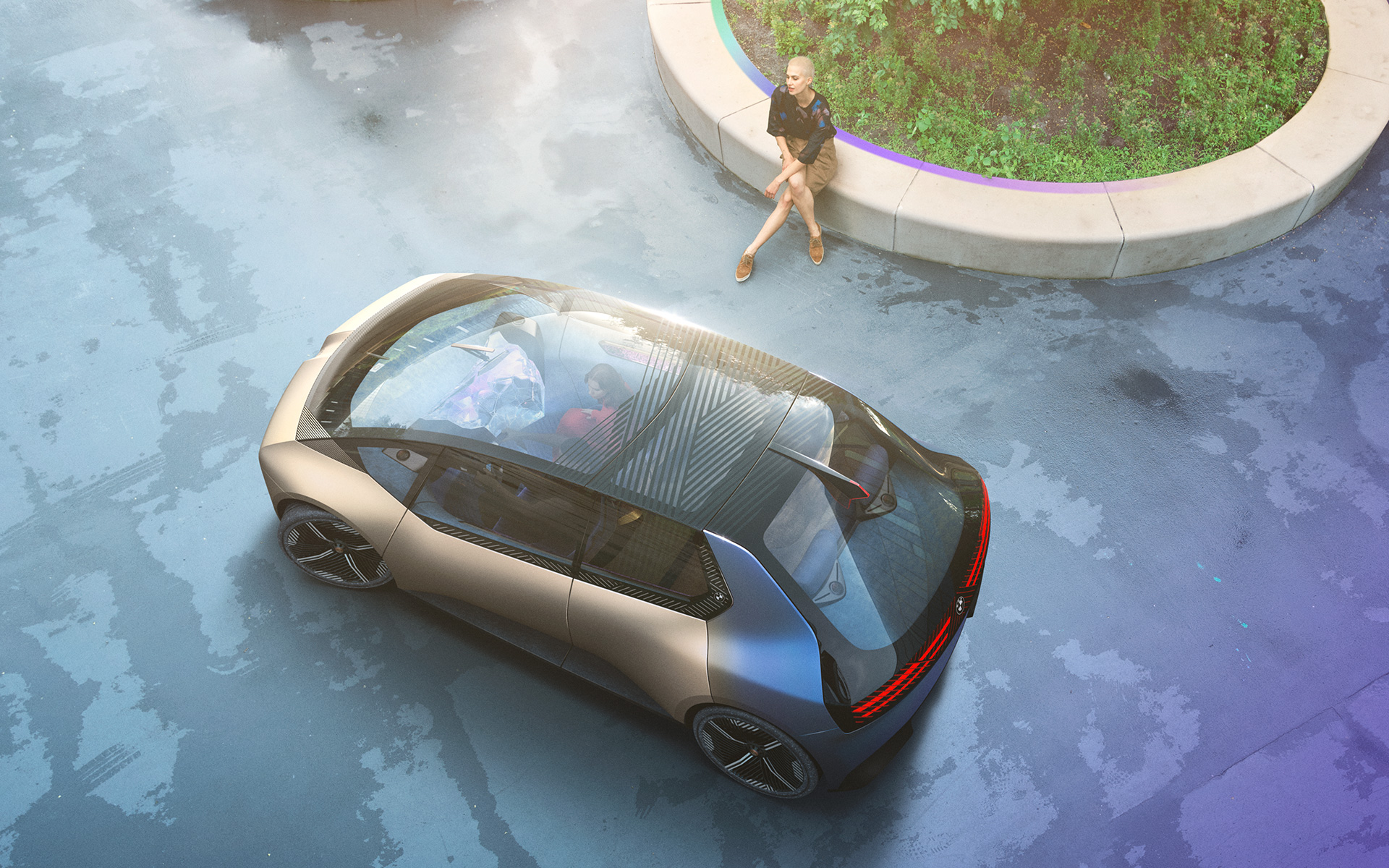 BMW i Vision Circular 2021 Véhicule visionnaire Impression 2