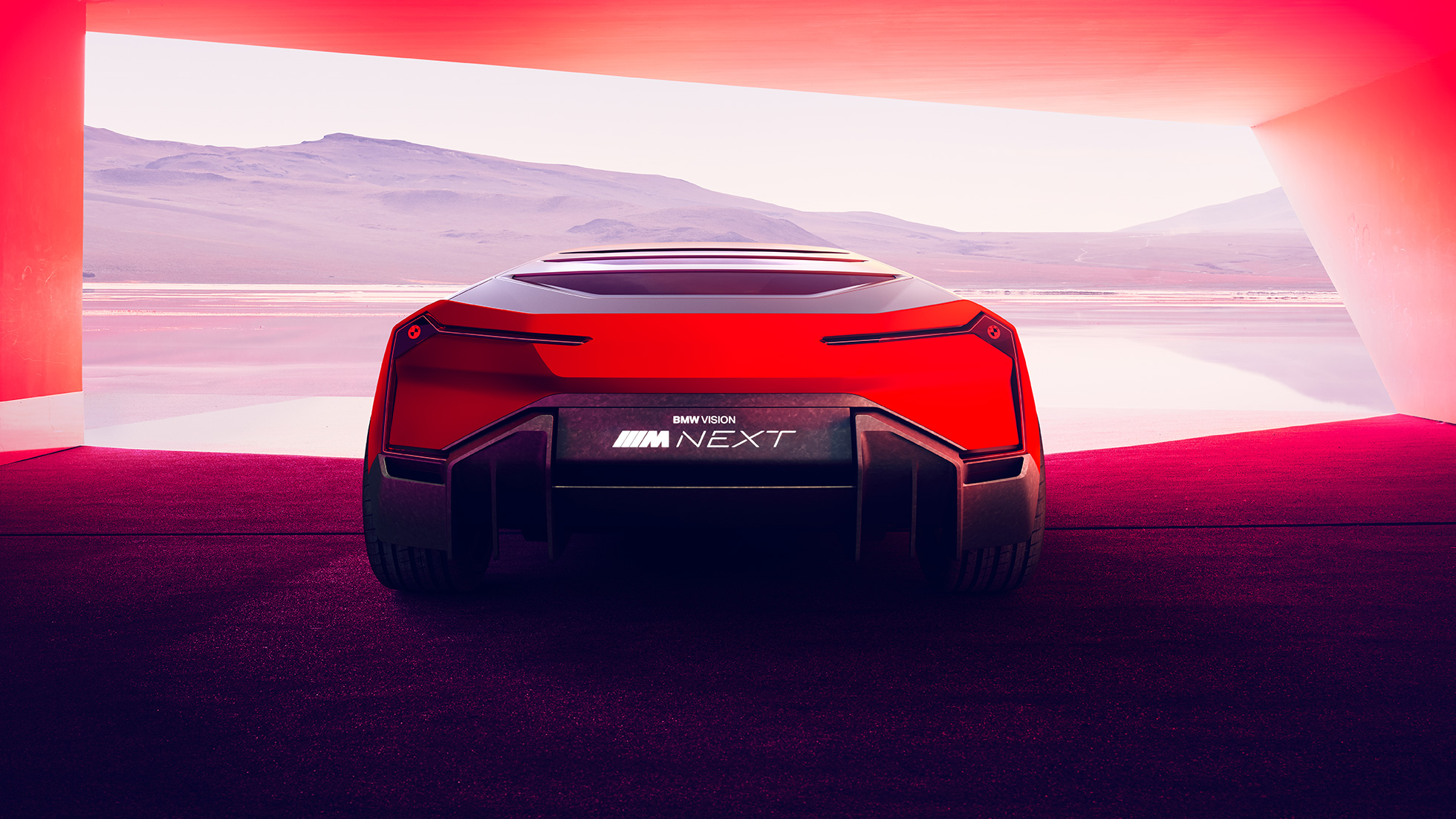 BMW Vision M NEXT, vue arrière BMW Vision M NEXT, vue arrière, BMW M1