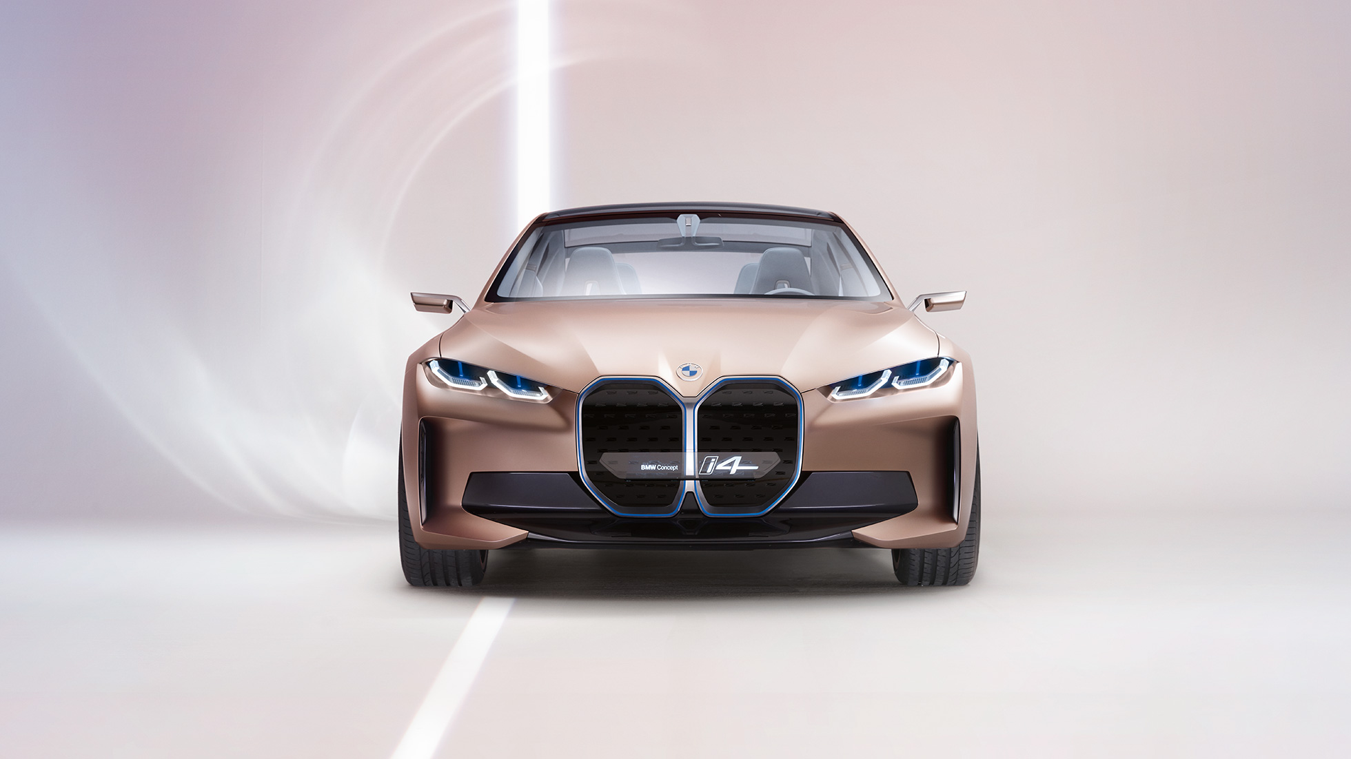 Exterieur 1 BMW Concept i4 2020 G26 Exterieur 1 BMW Concept i4 2020 G26 Elektroauto vollelektrisches BMW Gran Coupé