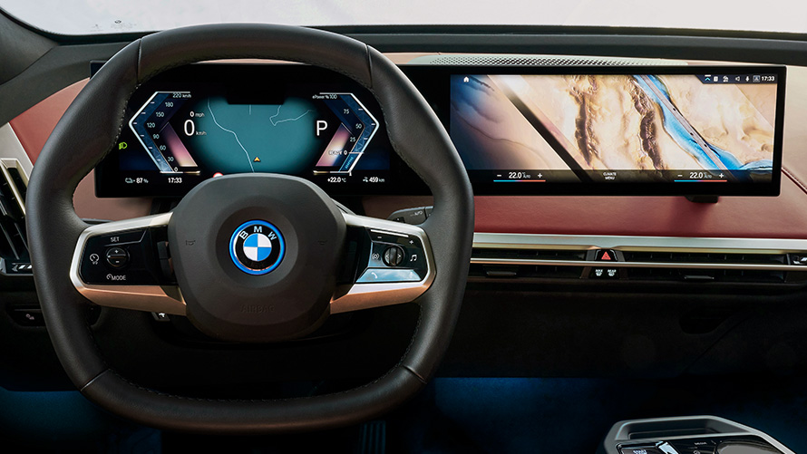 BMW Cockpit und BMW Curved Display im MyModes Design Personal BMW Cockpit und BMW Curved Display im MyModes Design Personal