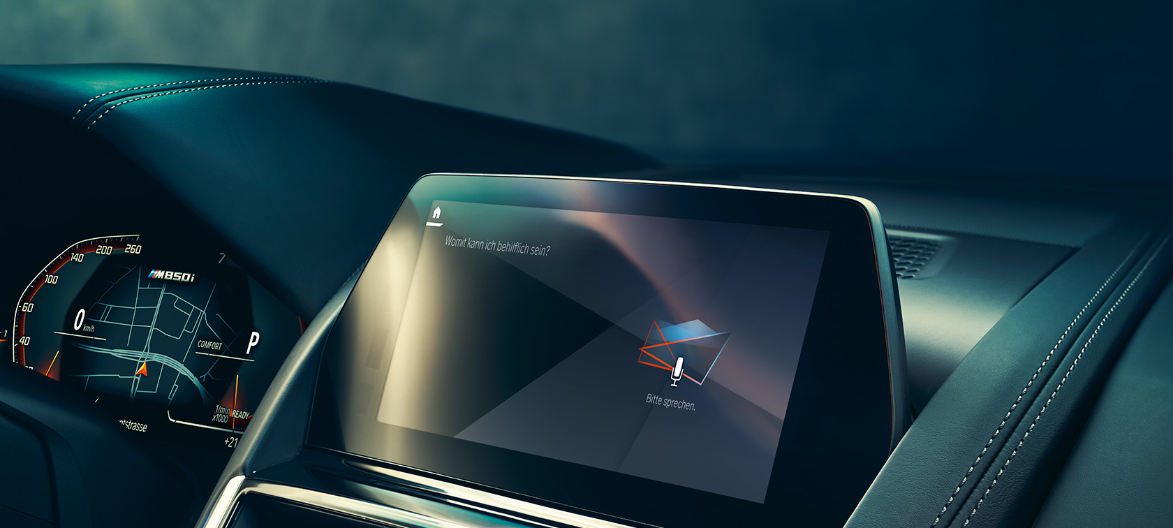 BMW Intelligent Personal Assistant BMW Intelligent Personal Assistant affichages dans le Control Display