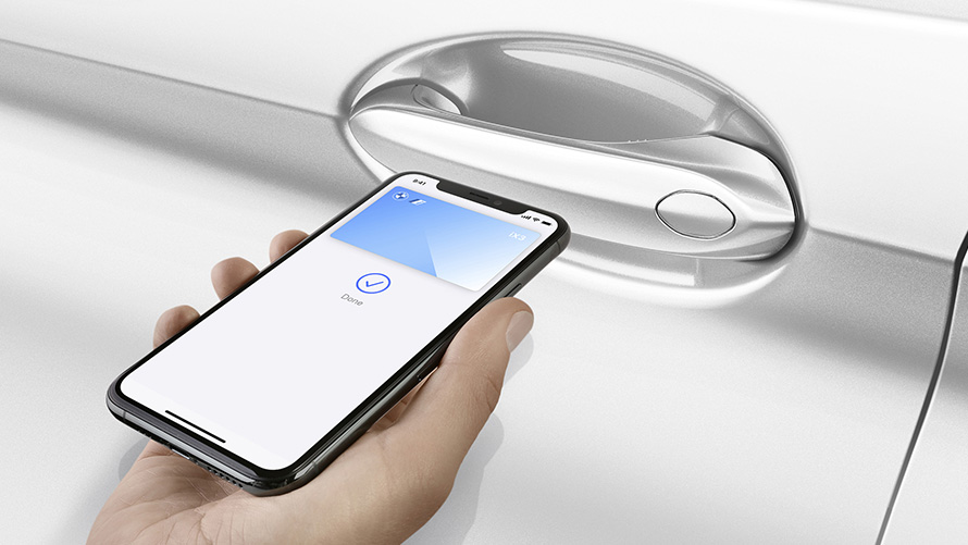 Fahrzeug per Smartphone öffnen mit BMW Digital Key und My BMW App 