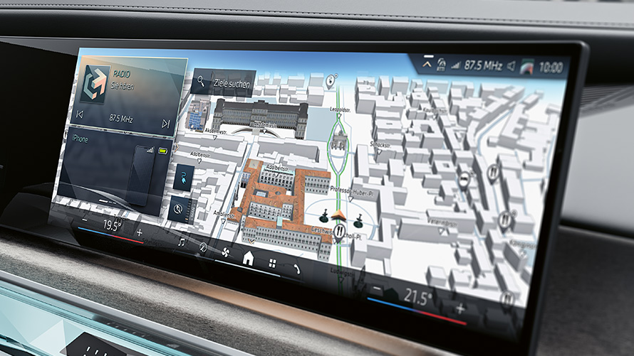 Remote Software Upgrade écran central CID avec le nouveau BMW Operating System 8.5 Écran central CID avec le BMW Operating System 8.5