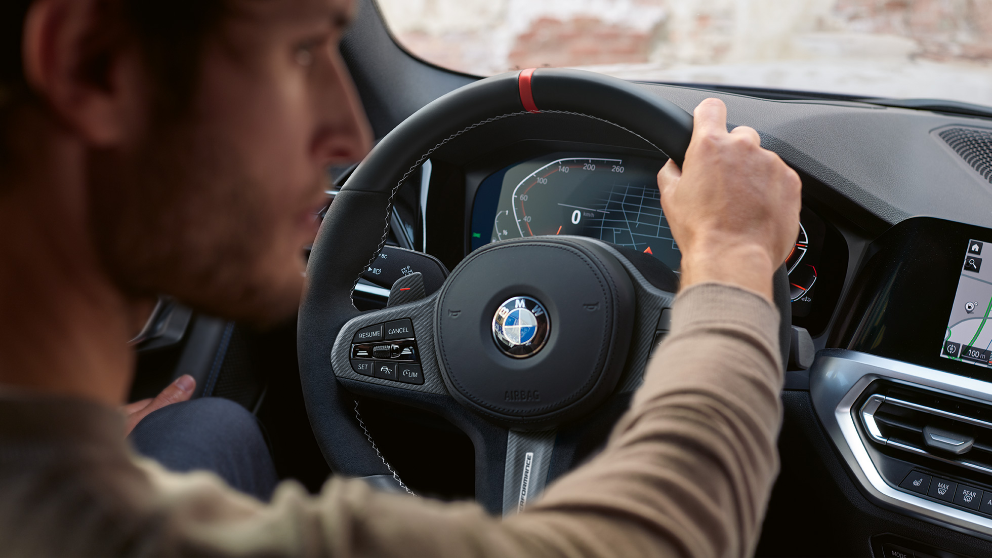 BMW 2er Coupé G42 Interieur Nahaufnahme BMW M Performance Parts BMW 2er Coupé G42 Interieur Nahaufnahme