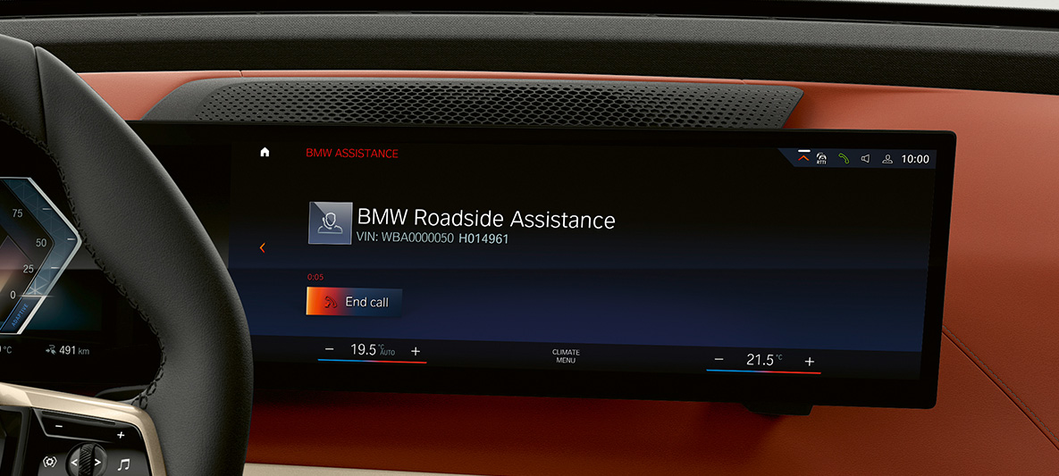 BMW Teleservices BMW Navigationssystem BMW Teleservices BMW Navigationssystem Nahaufnahme