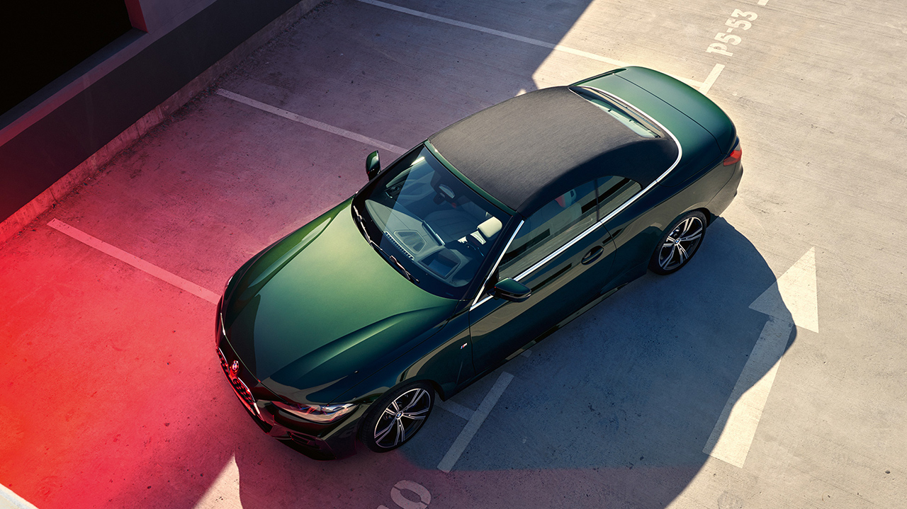 BMW 4er Cabrio G23 2020 BMW 4er Cabrio G23 2020 Sanremo Green metallic