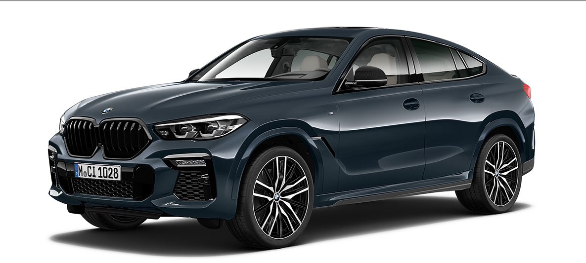 BMW X6 SUV Macaoblau