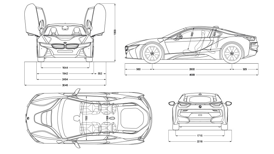 Bmw I8 Coupé Technische Daten