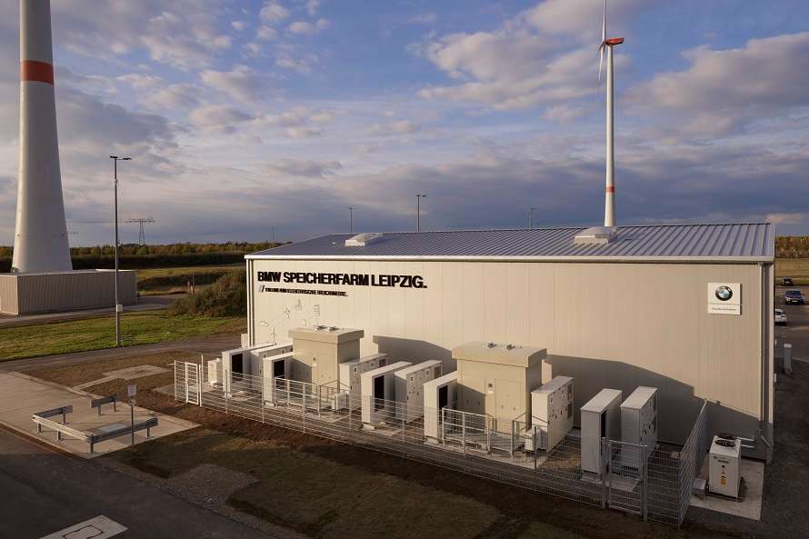 ferme de batterie dans l’usine BMW de Leipzig