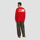 BMW M Reverse Logo Oversized Sweatshirt Rot
